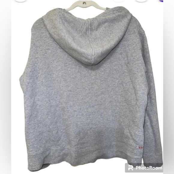 Peace Love World - Cotton - Heather Gray - Zip Up Sweatshirt Hoodie - 1X - Picture 2 of 10